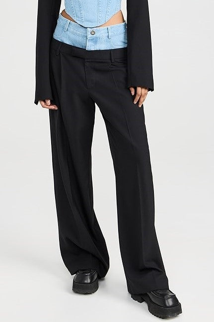 Catalina Patchwork Denim Pantolon