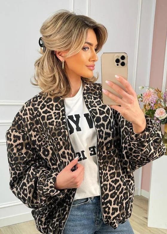 Lynx Leopar Bomber Ceket