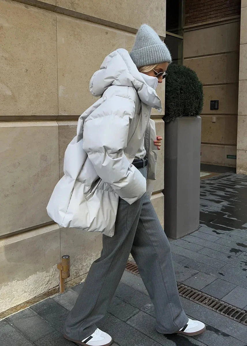 Oversize Şişme Ceket