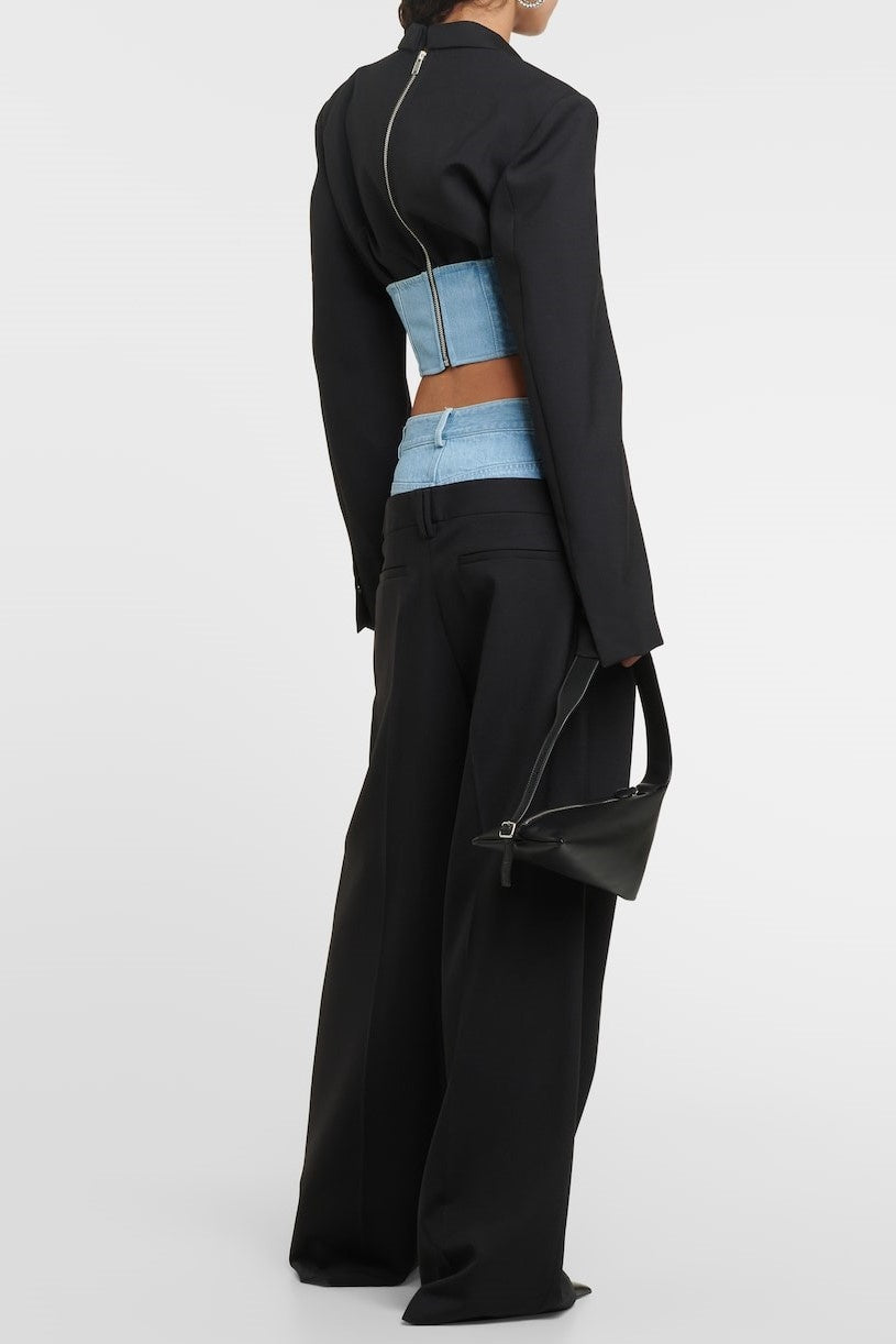 Catalina Patchwork Denim Pantolon