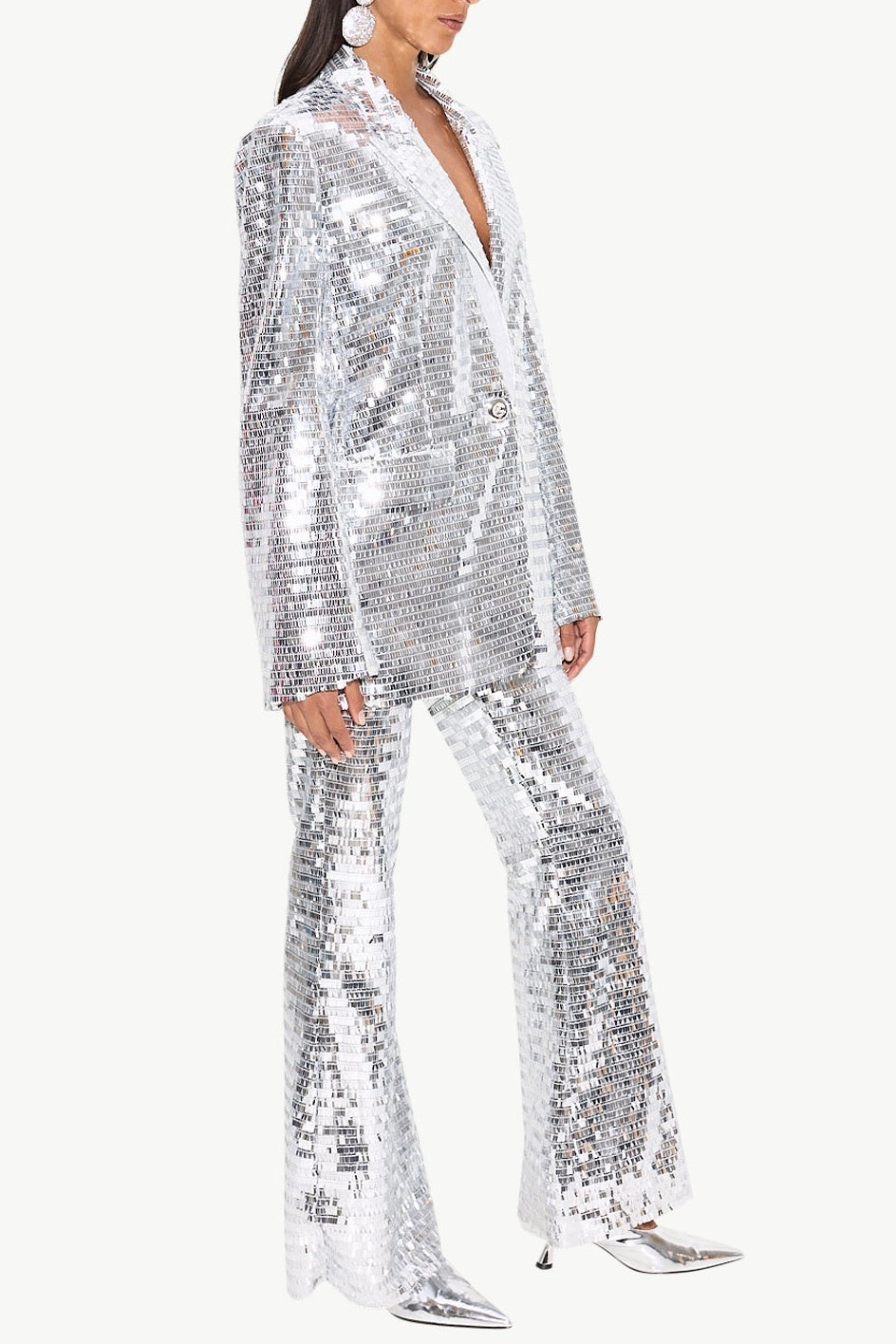 Cortel Pullu Blazer İki Parçalı Set