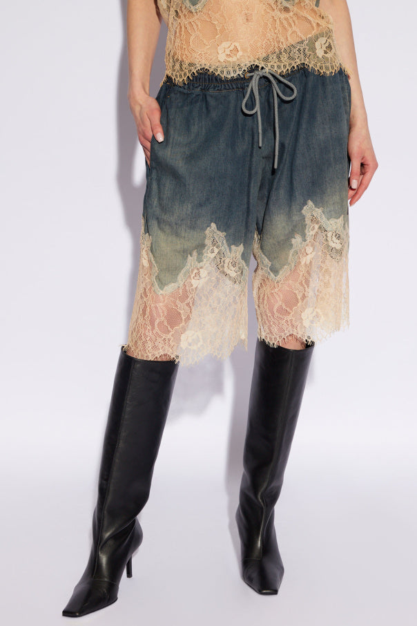Hayley Dantel Patchwork Üst