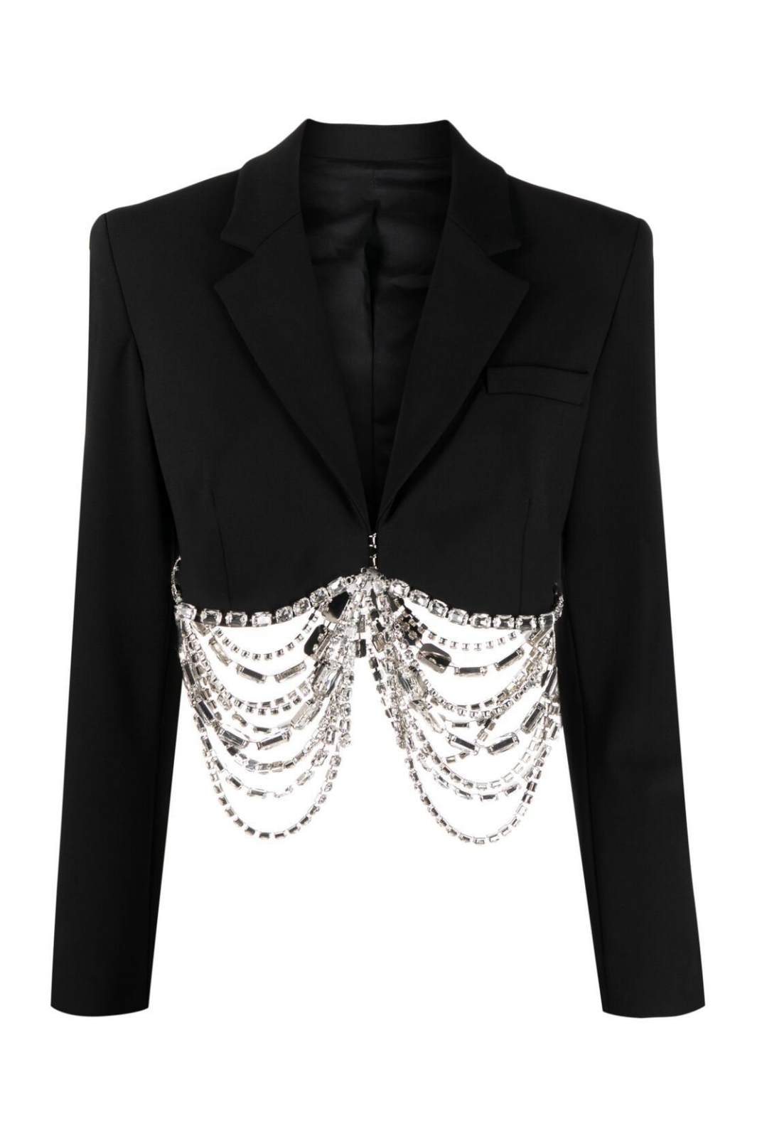Defne Taşlı Kısa Blazer