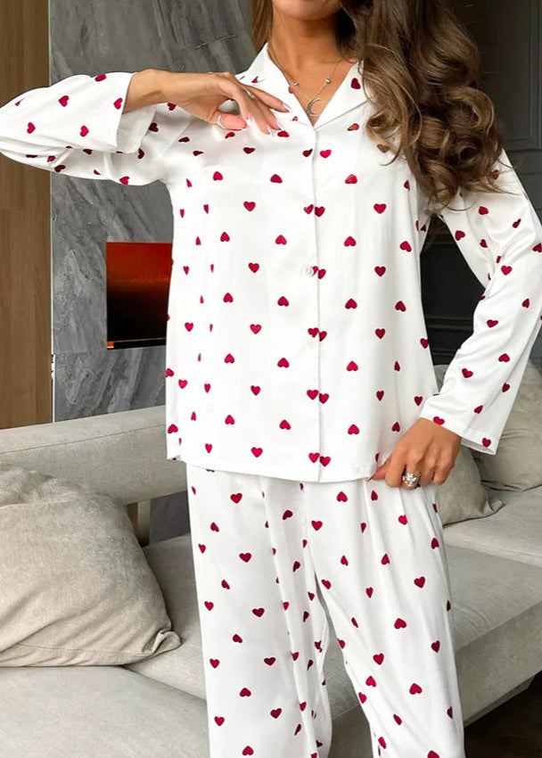 Amora - Saten Kalpli Pijama Takımı