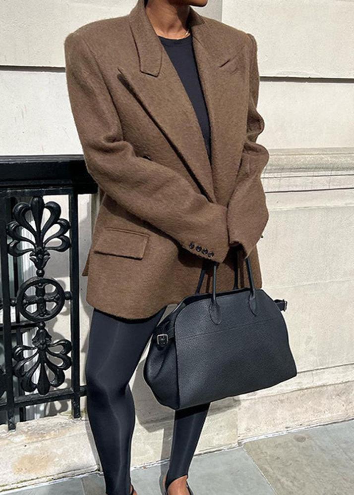 Emery Oversize Kruvaze Blazer
