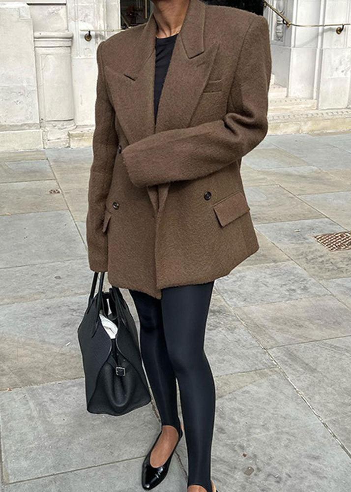 Emery Oversize Kruvaze Blazer
