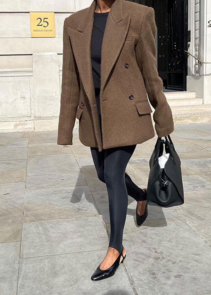 Emery Oversize Kruvaze Blazer