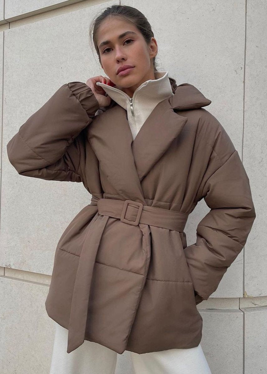Noelle Kuşaklı Mont