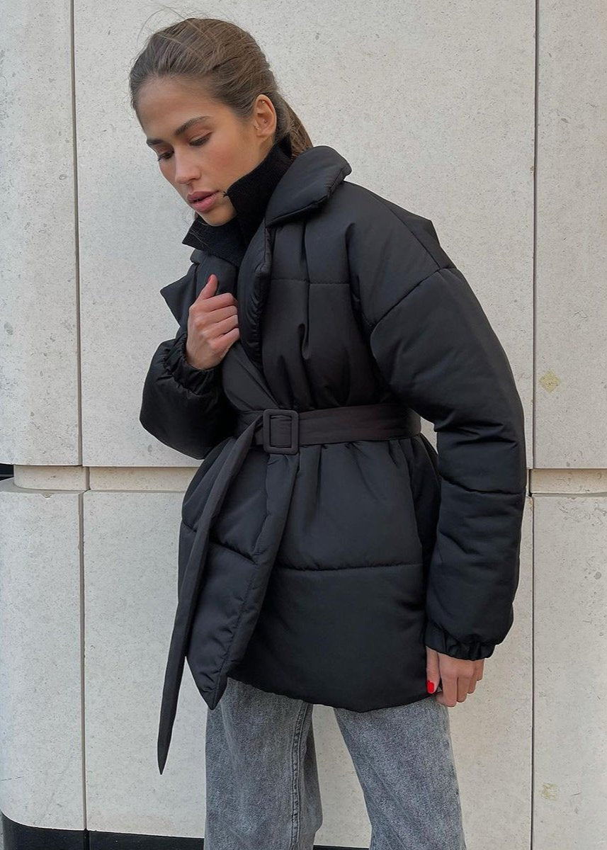 Noelle Kuşaklı Mont