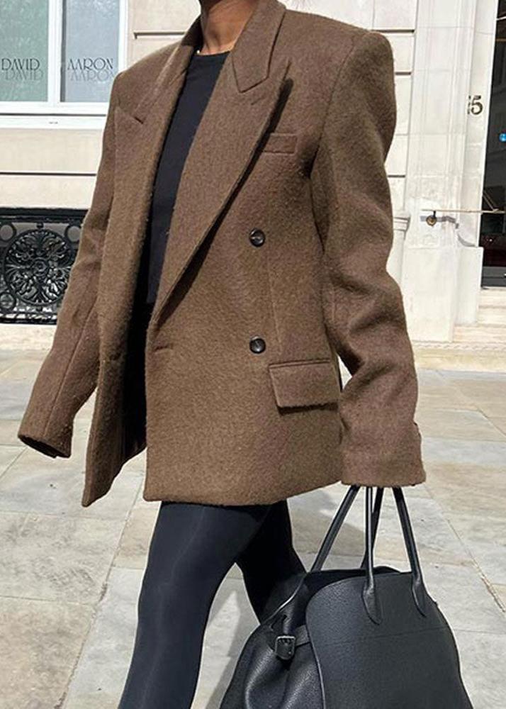 Emery Oversize Kruvaze Blazer