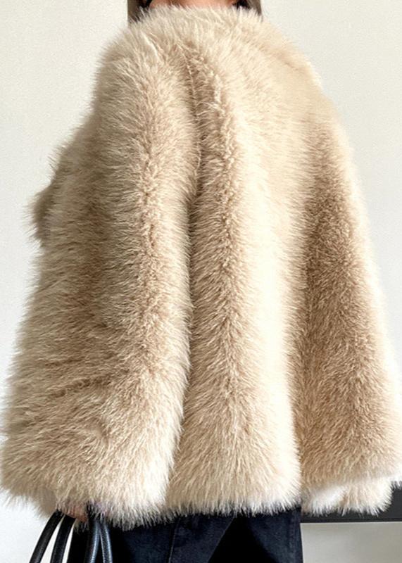 Luxefox Takım Yaka Kürk Mont