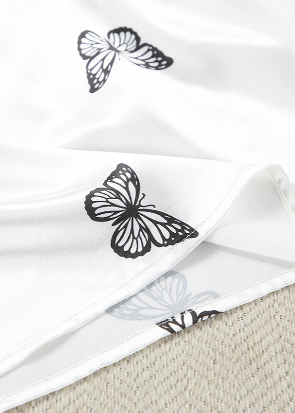 Aria - Saten Kelebek Pijama Takımı