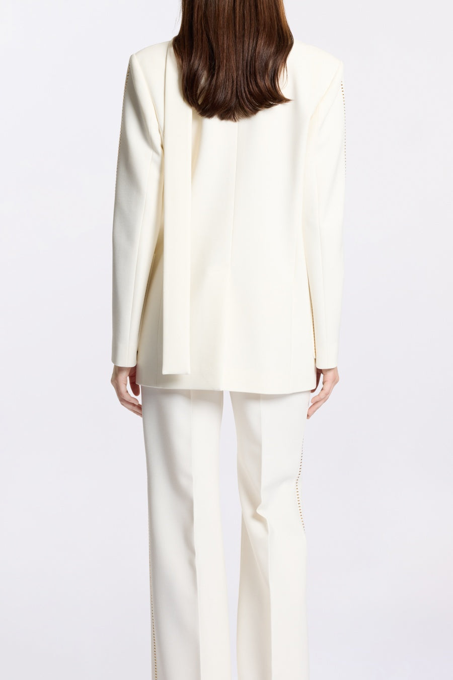 Ophelia Eşarp Detaylı Blazer Takım