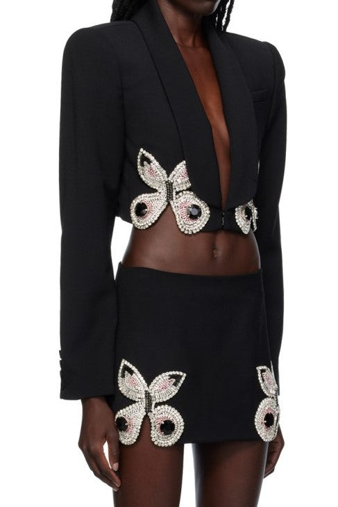 Regina Kelebek Taklidi Blazer