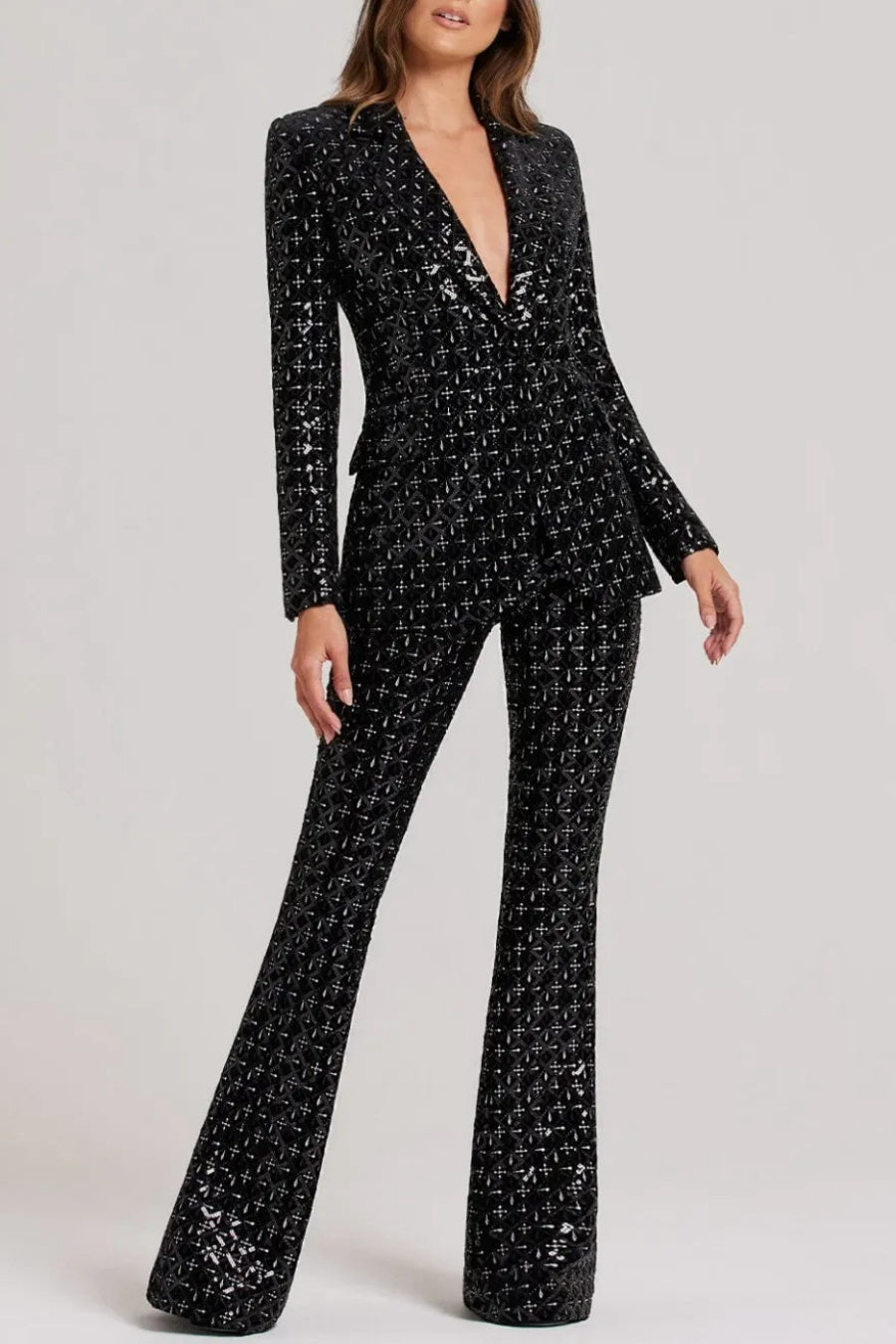 Rizia Payet Blazer İki Parça Takım