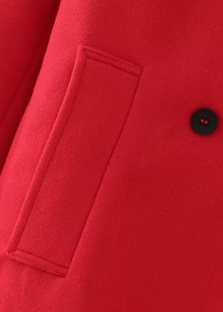 Scarlet Elegance Kruvaze Pardesü