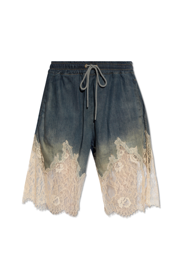 Hayley Dantel Patchwork Şort