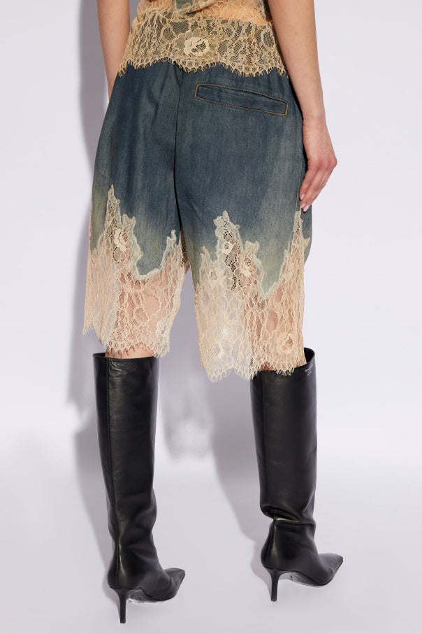 Hayley Dantel Patchwork Şort