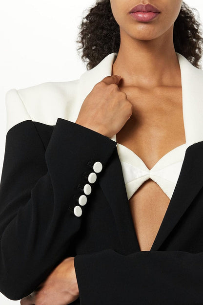Nerissa Patchwork Blazer İki Parçalı Takım