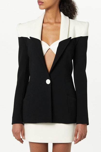 Nerissa Patchwork Blazer İki Parçalı Takım