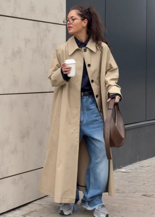 Klasik Oversize Trençkot