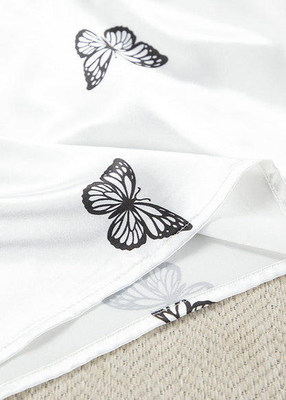 Aria - Saten Kelebek Pijama Takımı