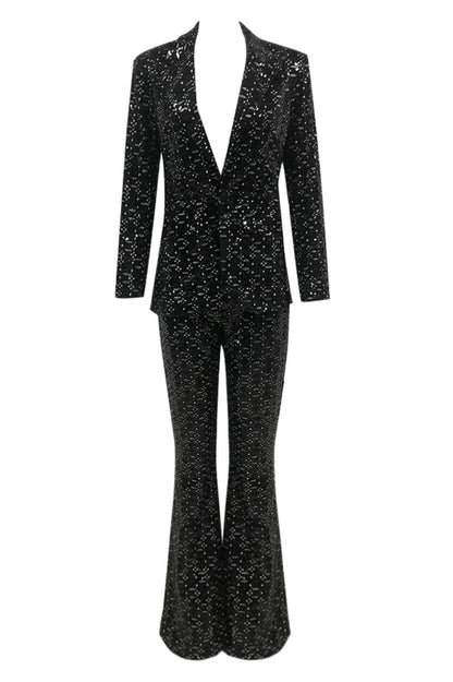 Rizia Payet Blazer İki Parça Takım