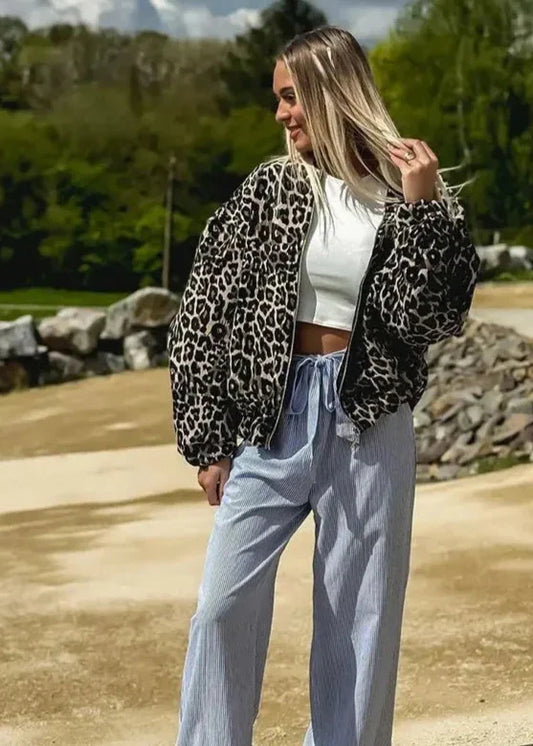 Lynx Leopar Bomber Ceket