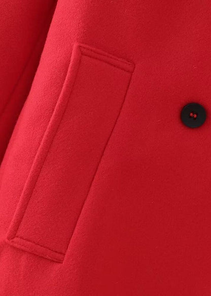 Scarlet Elegance Kruvaze Pardesü